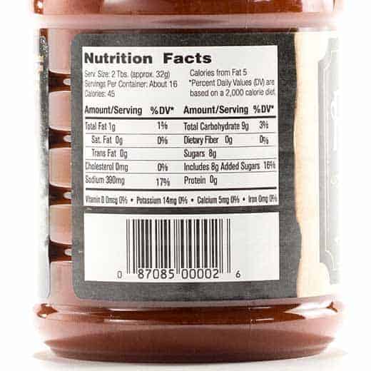 Rendezvous Mild Sauce label 1