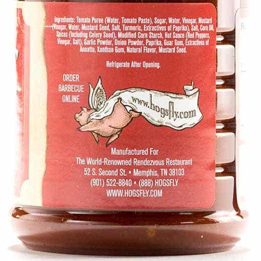 Rendezvous Hot Sauce label 1